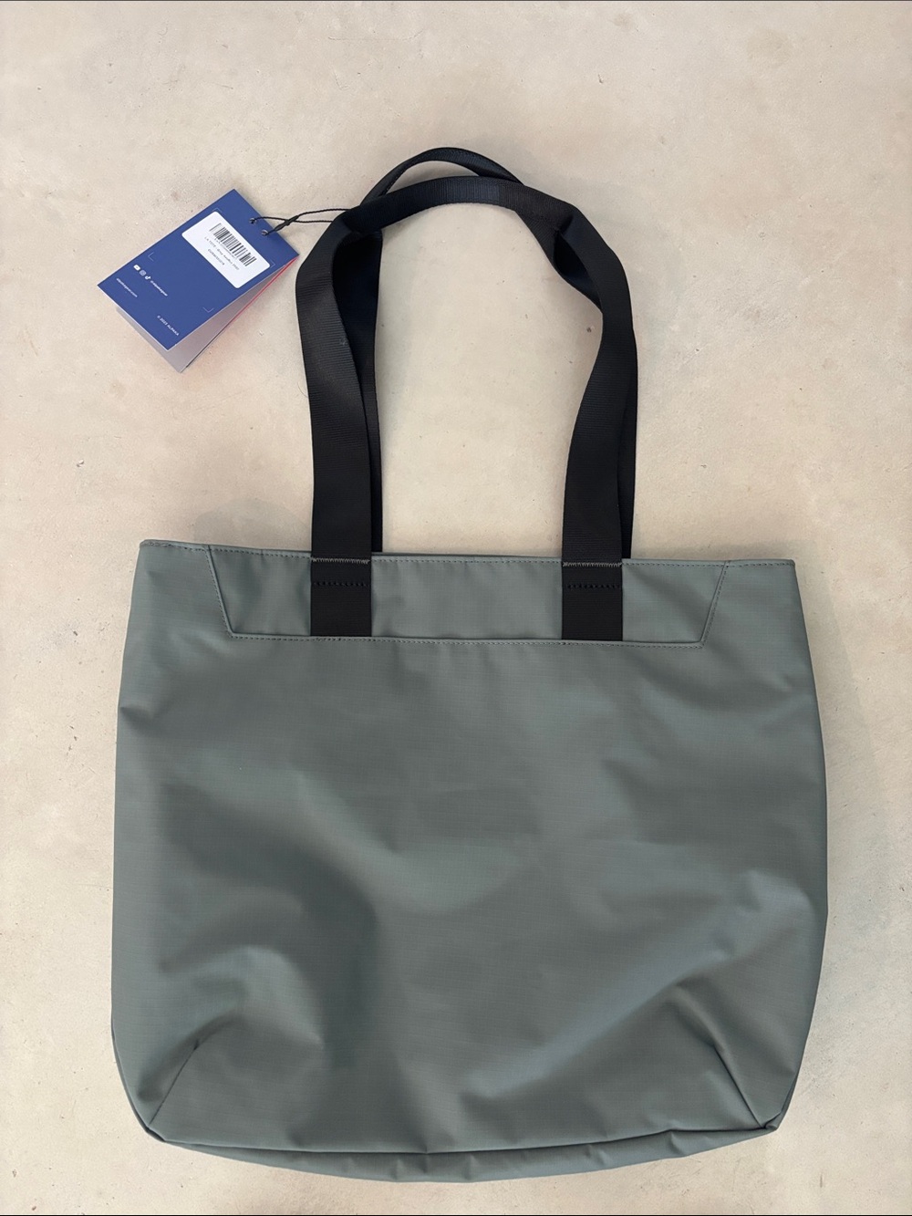 NWT Alpaka Elements (M) LA Pop Up Limited Edition Grey Axoflux 210D Tote Bag - Picture 6 of 16